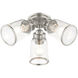 Lawrenceville 3 Light 16 inch Brushed Nickel Flush Mount Ceiling Light