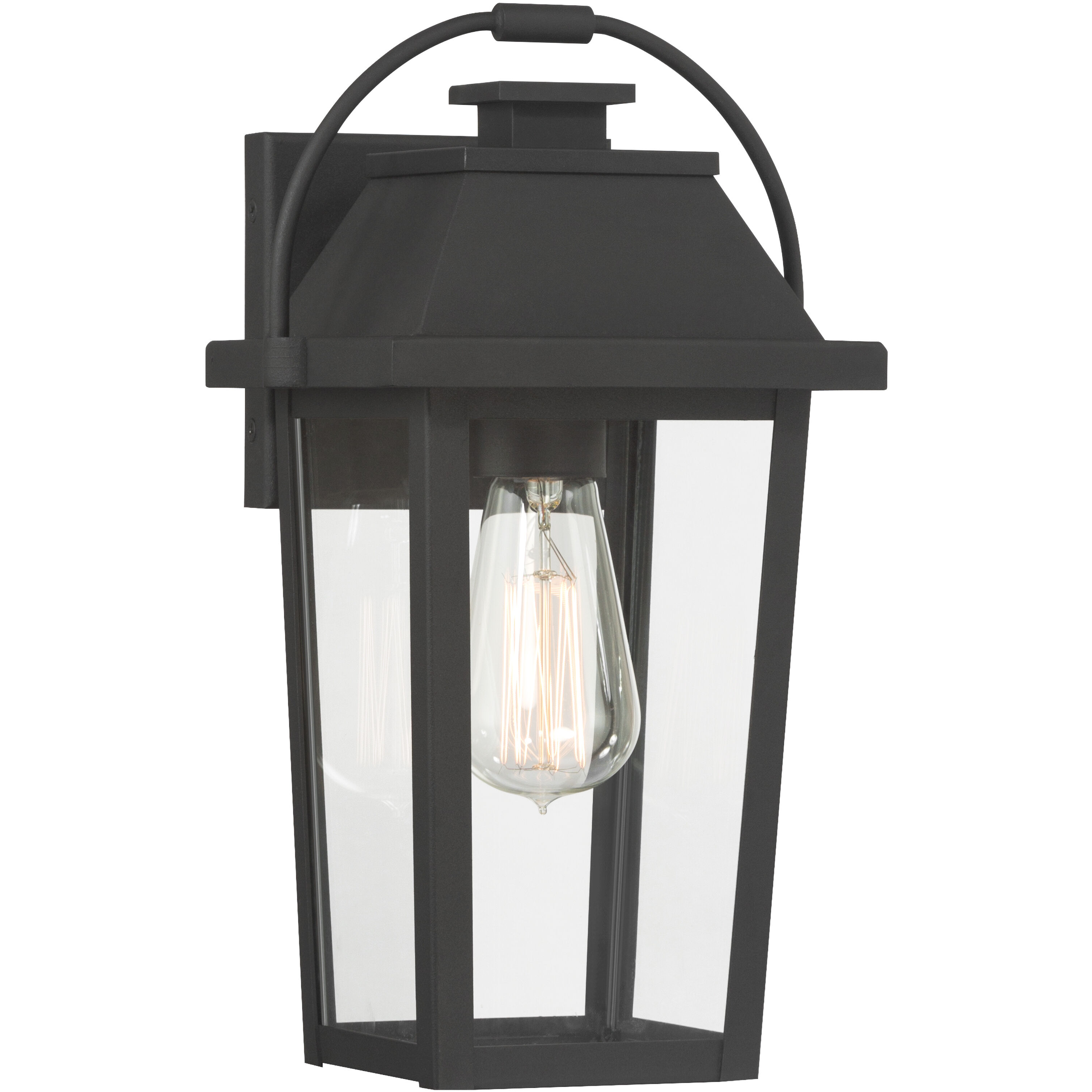 Branwyn 1 Light 13 inch Sand Coal Black Outdoor Wall Lantern