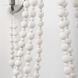 Selma 33.27 inch White Chandelier Ceiling Light