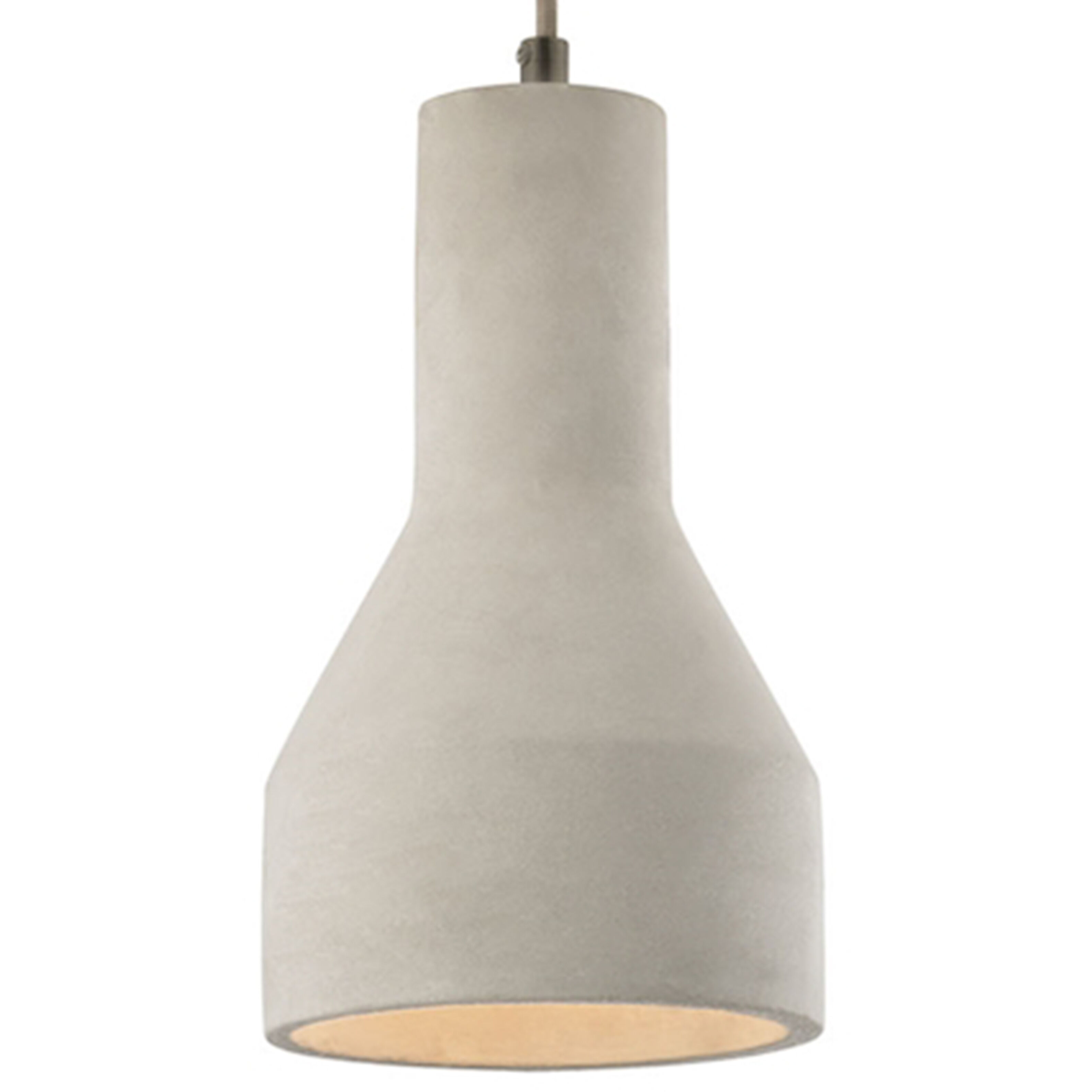 Urban Form 1 Light 6 inch Black Nickel Mini Pendant Ceiling Light