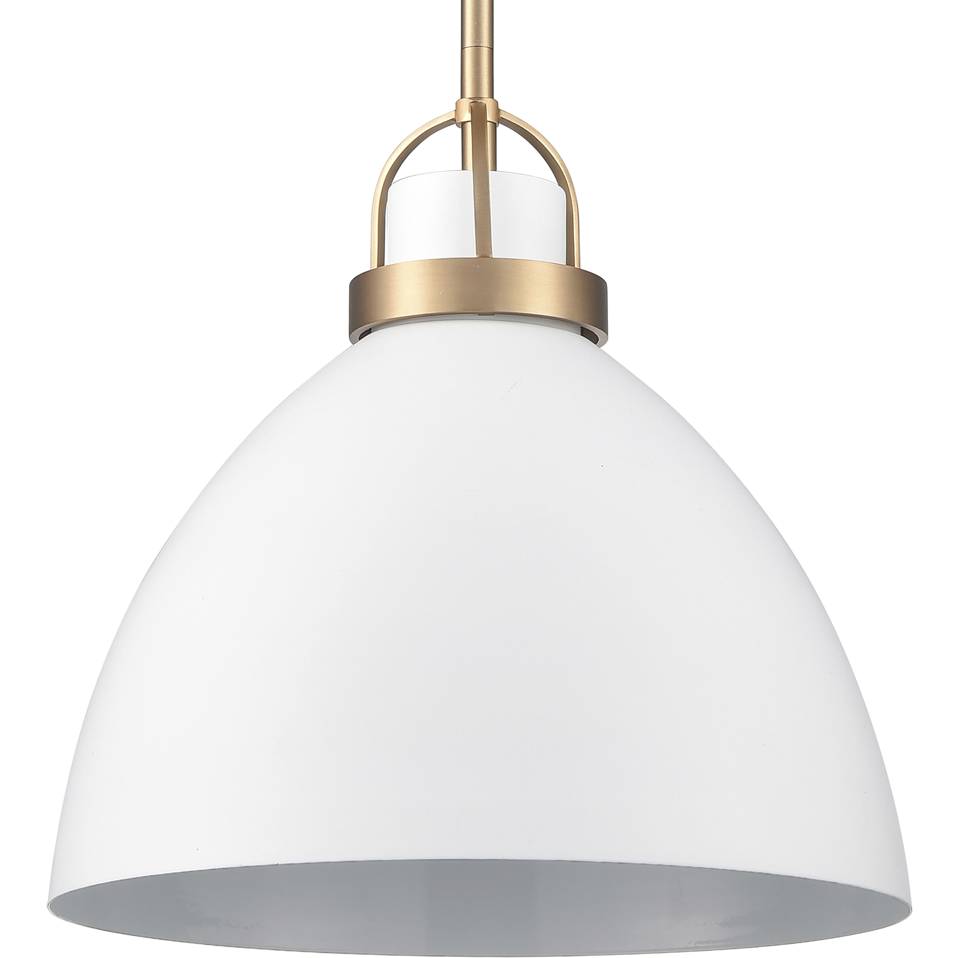 Somerville 1 Light 12 inch Matte White Pendant Ceiling Light