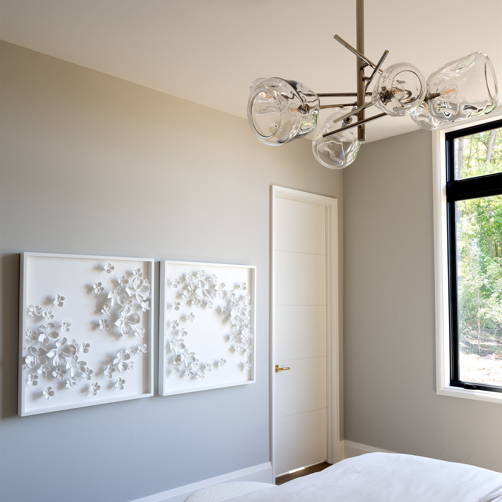 Molten 6 Light 43.5 inch Polished Nickel Chandelier Ceiling Light