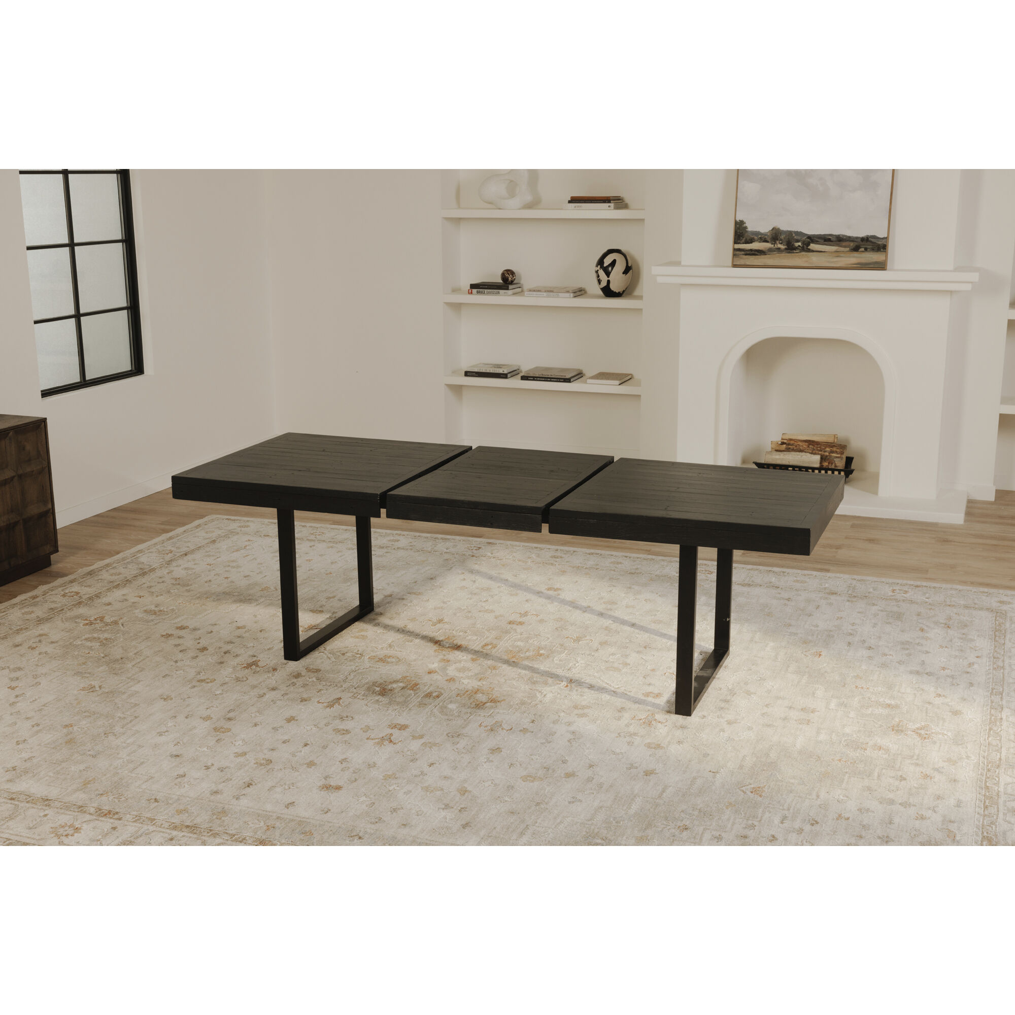 Ben 71 X 35.5 inch Black Dining Table
