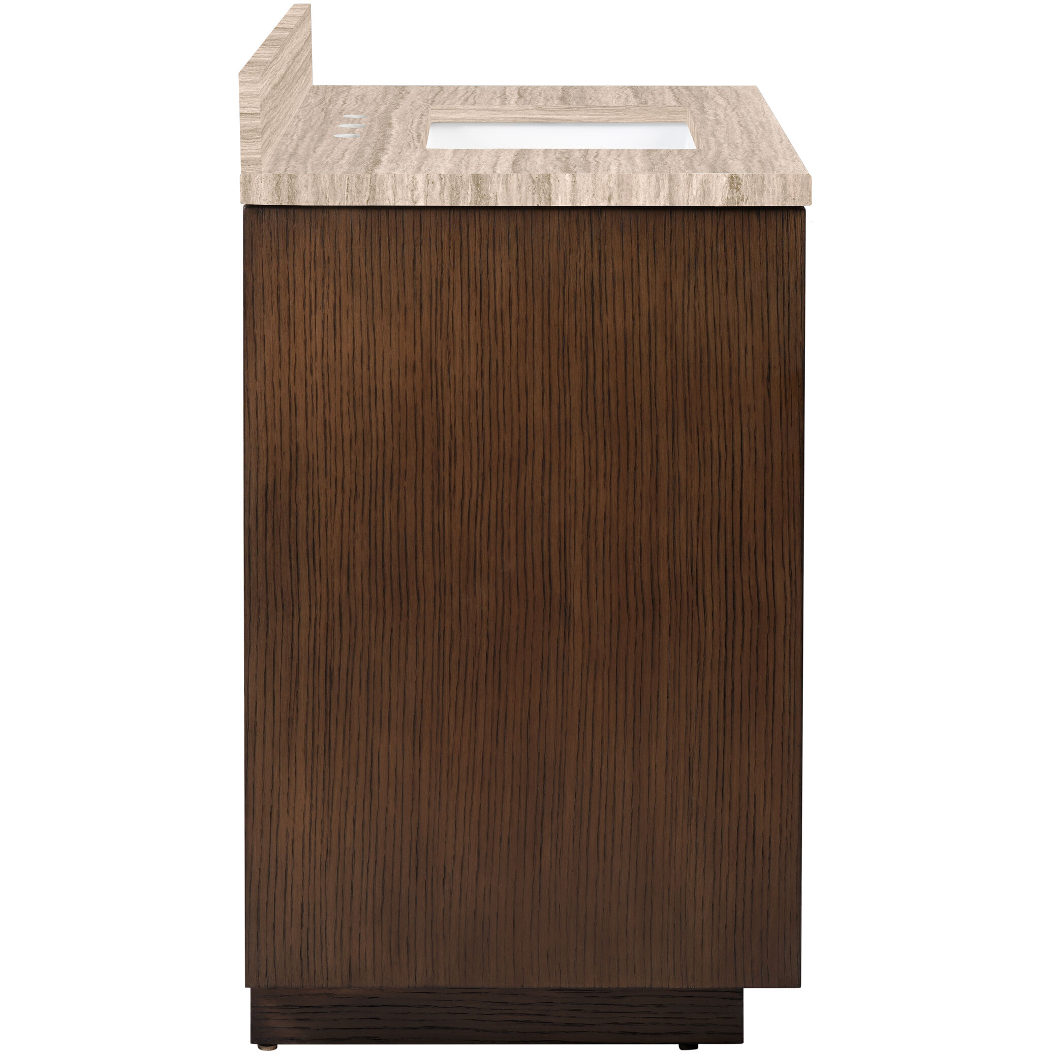 Morombe 36 X 36 inch Cocoa/Natural/White Vanity with Undermount Sink