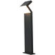 Modern 100V 16.83 watt Matte Black Outdoor Bollards