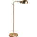 Old Pharmacy 36 inch 60.00 watt Hand-Rubbed Antique Brass Floor Lamp Portable Light