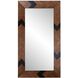 Sierra 87 X 47.25 inch Natural Wood Mirror