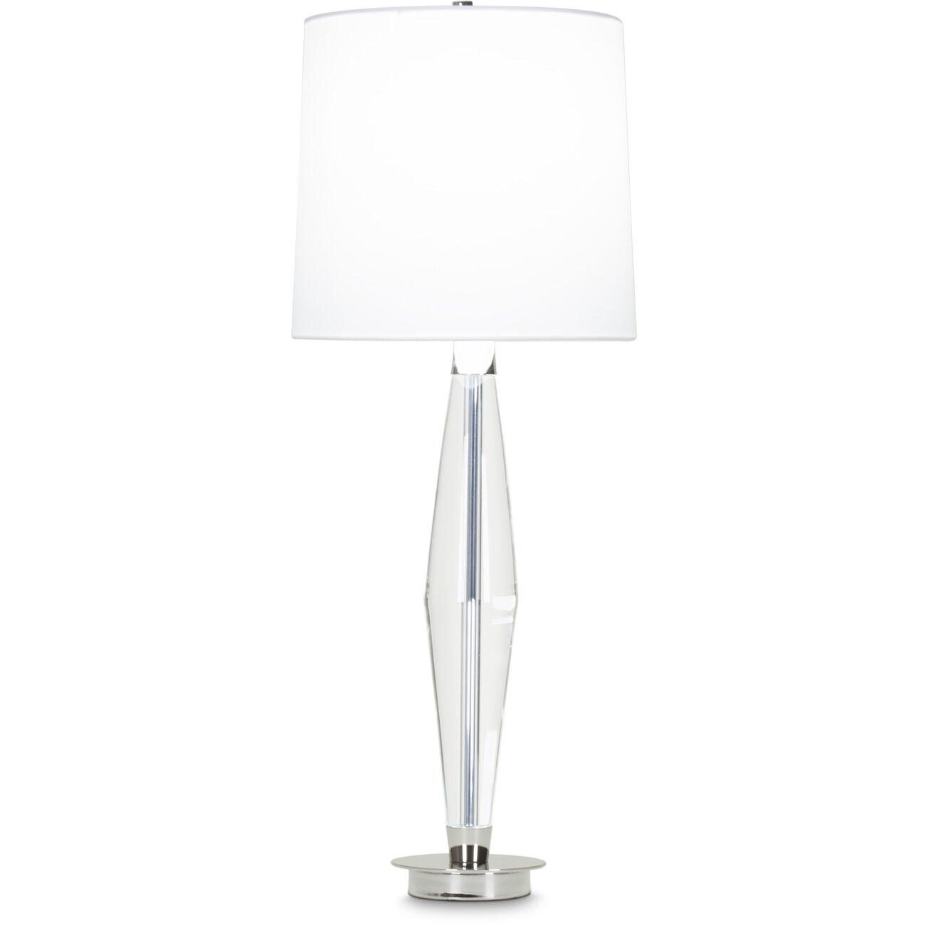 Julius 30.5 inch 100.00 watt Polished Nickel Table Lamp Portable Light