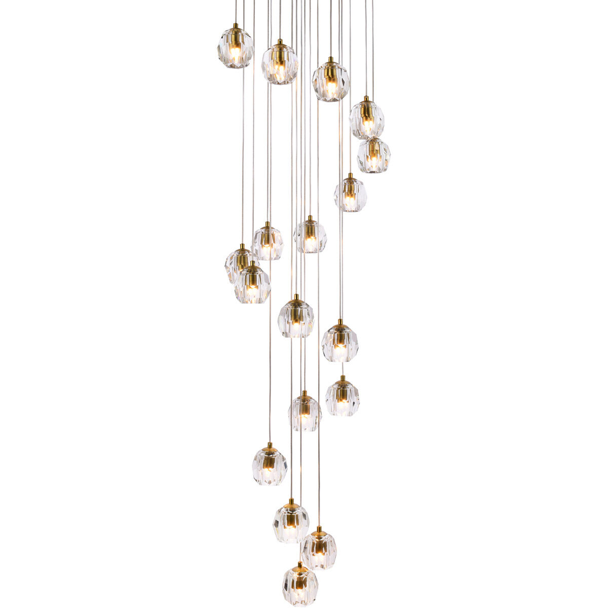 Eren 18 Light 19.7 inch Gold Pendant Ceiling Light