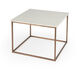 Butler Loft Holland  24 X 24 inch Marble & Metal Cocktail Table