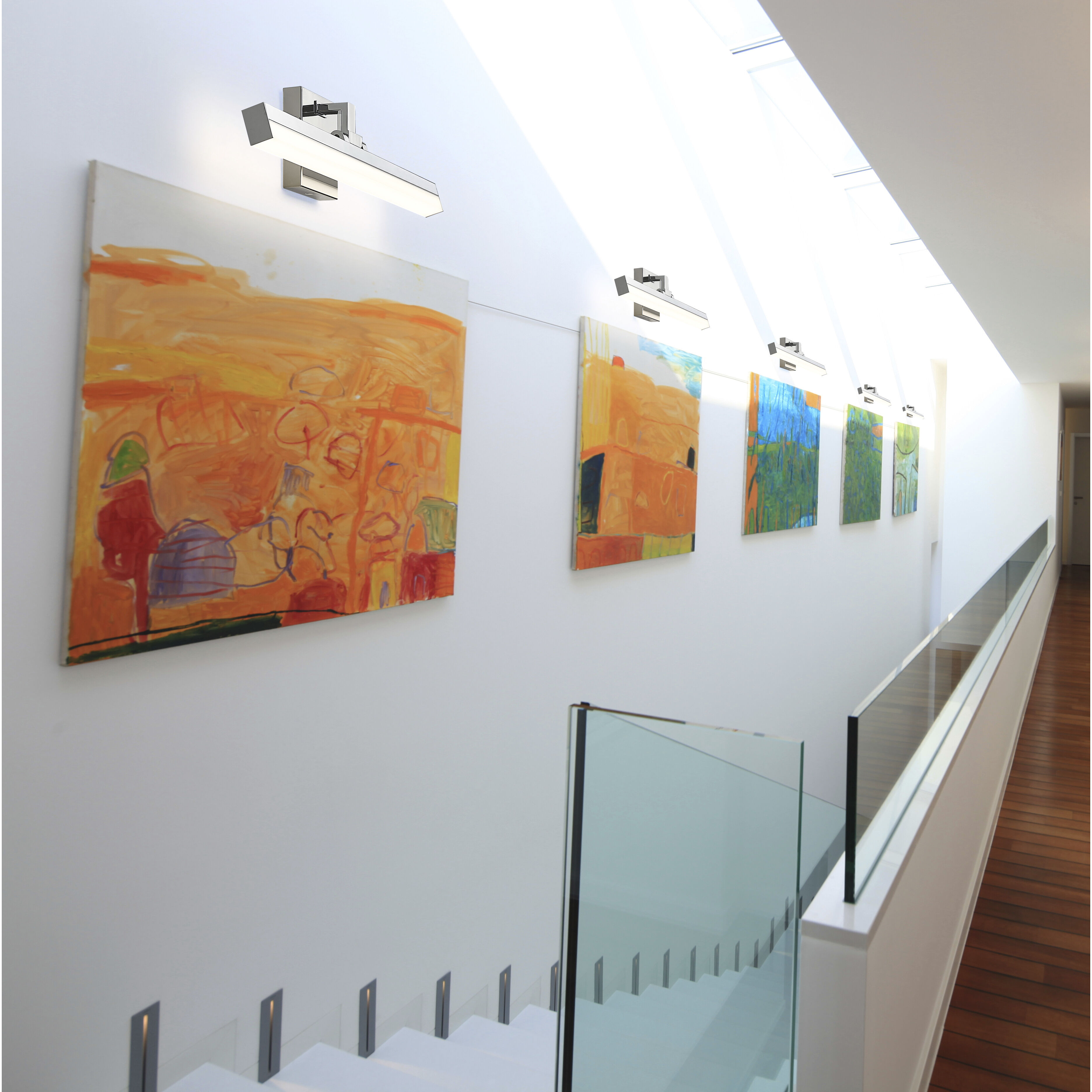 Liam LED 25 inch Chrome Vanity Wall Light