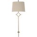 Theresa Sconce Wall Light in Champagne Silver
