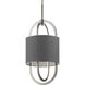 Jolana LED 16 inch Polished Nickel Pendant Ceiling Light