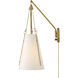 Danvers LED 9 inch Lacquered Dark Brass Sconce Wall Light