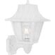Mansard 1 Light 13 inch White Outdoor Wall Lantern