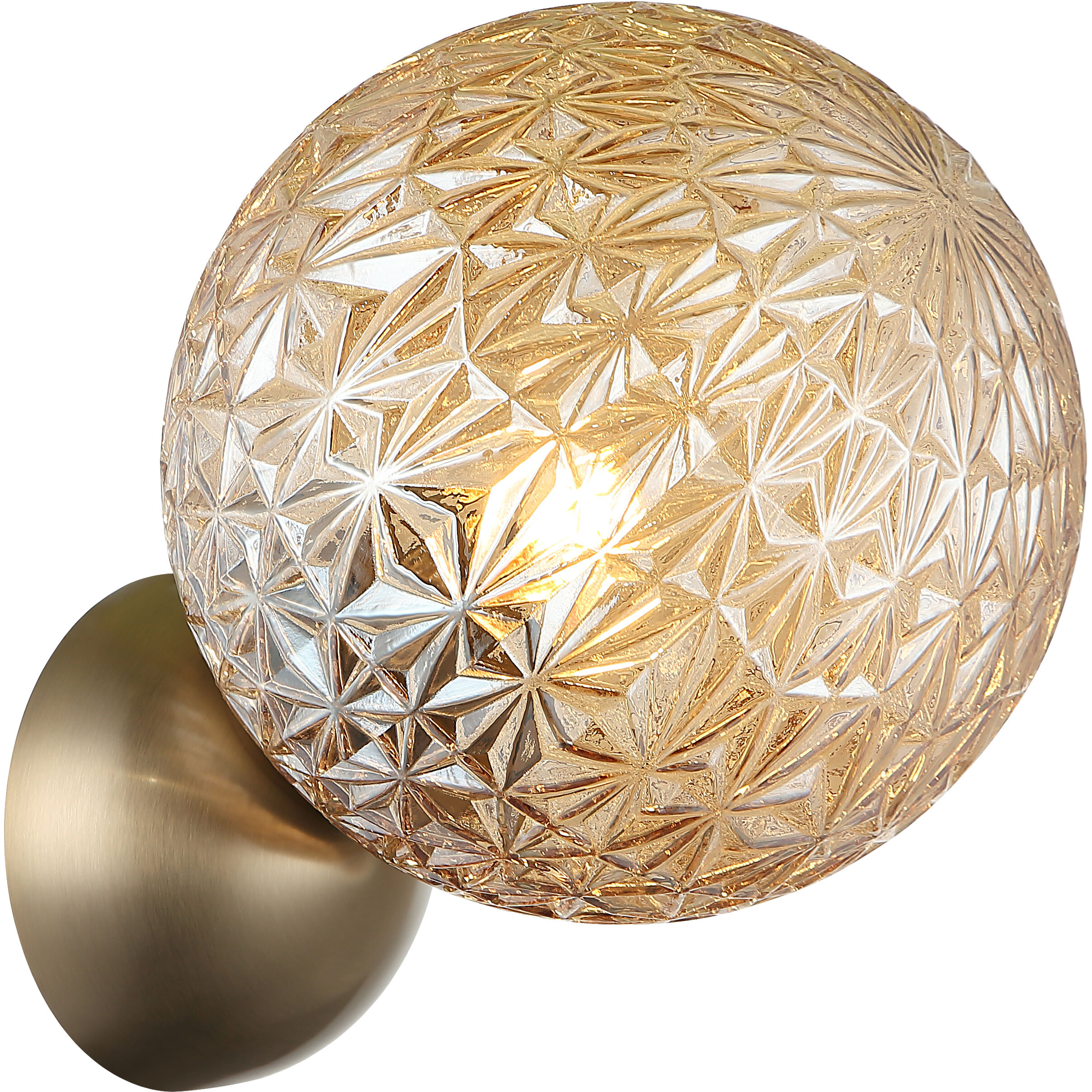 Nola 1 Light 9.88 inch Champagne Gold Wall Sconce Wall Light