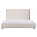 Luzon Wheat Bed in Beige, Queen Tall Headboard