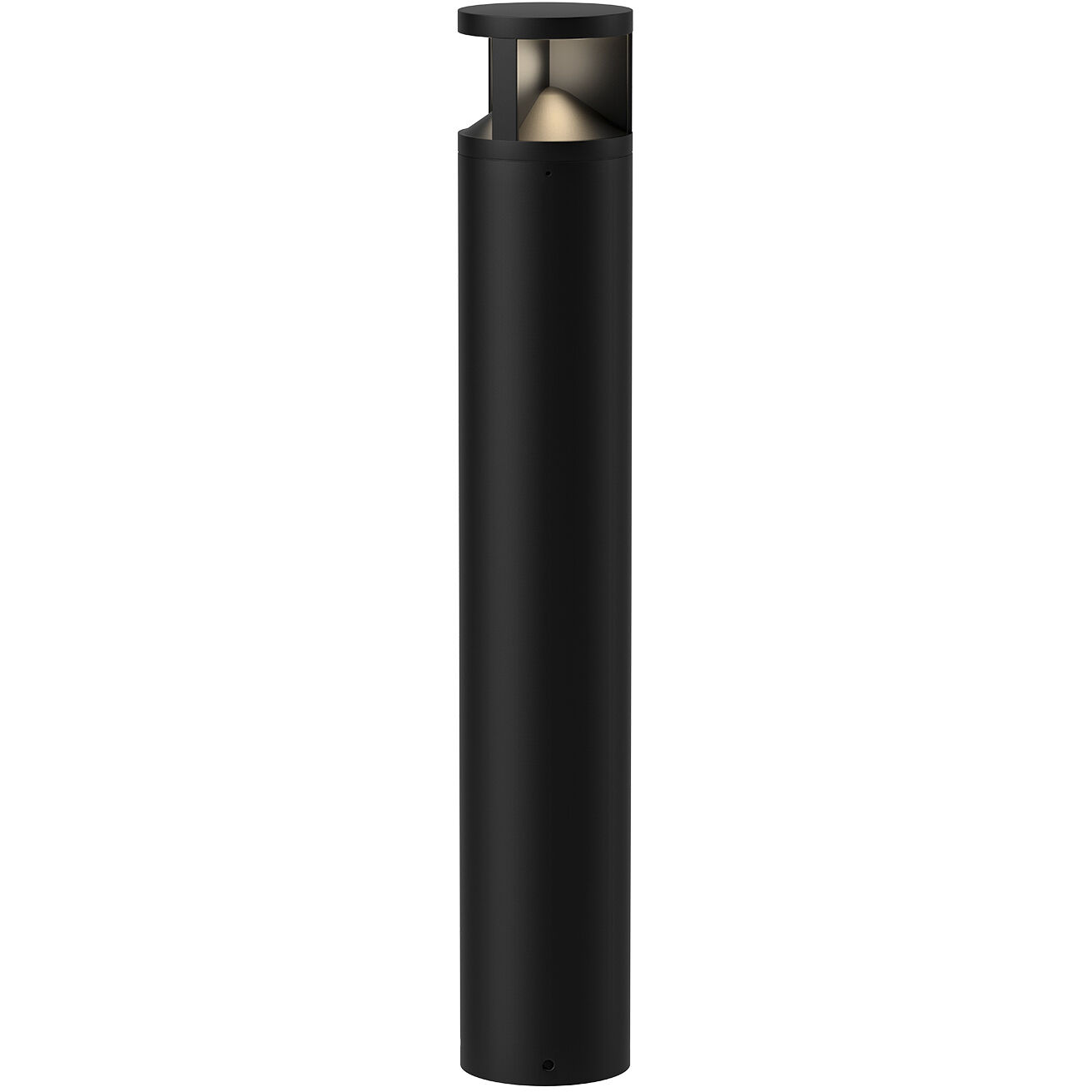 Glen 120-277V 24.00 watt Black Exterior Bollard