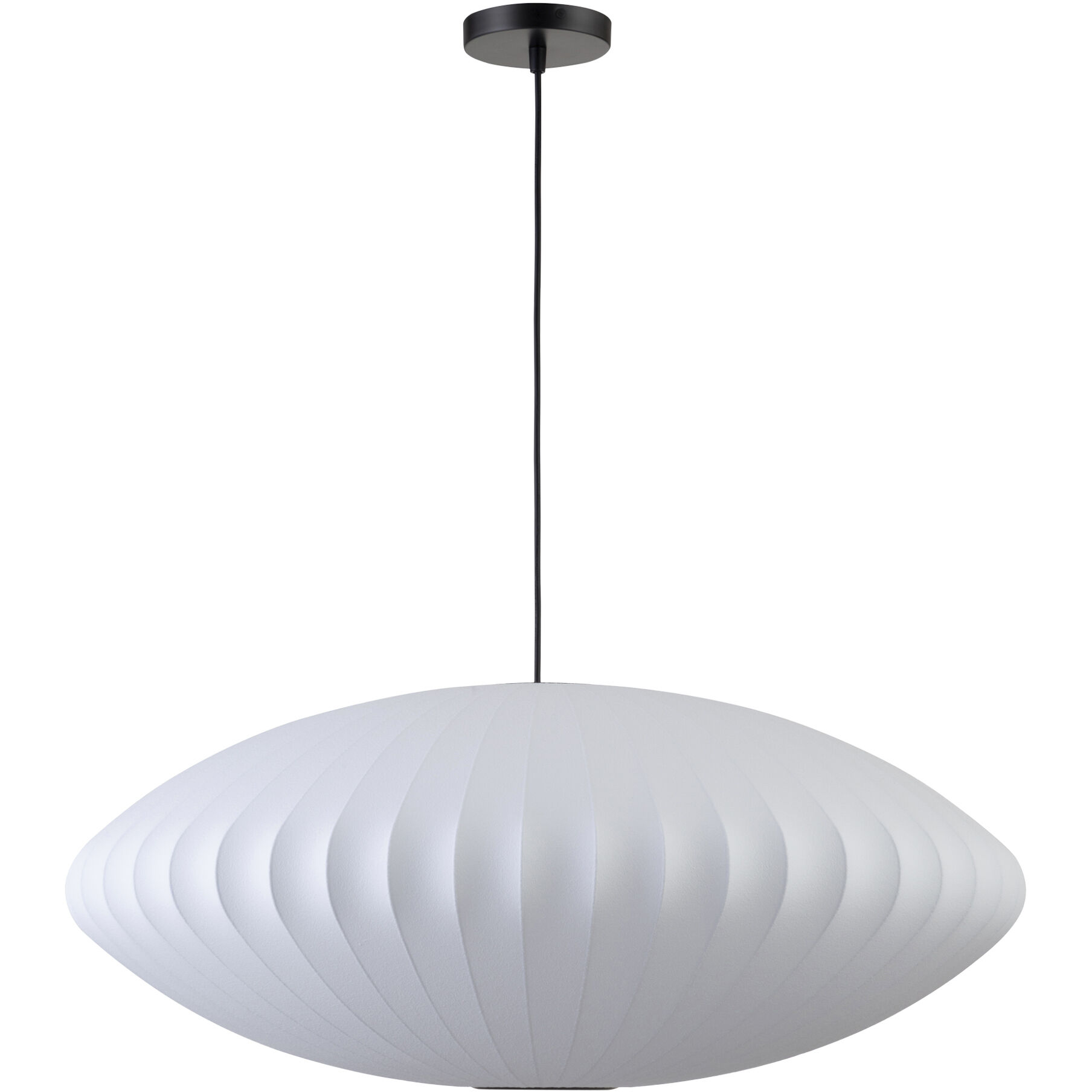 Lys 1 Light 32 inch White Pendant Light Ceiling Light, Large