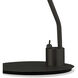 Laurel 28 inch 23 watt Matte Black Accent Table Lamp Portable Light