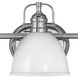 Rowan 3 Light 24.25 inch Chrome Vanity Light Wall Light