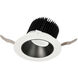 Aether Brushed Nickel Recessed Downlight in 85, 3500K
