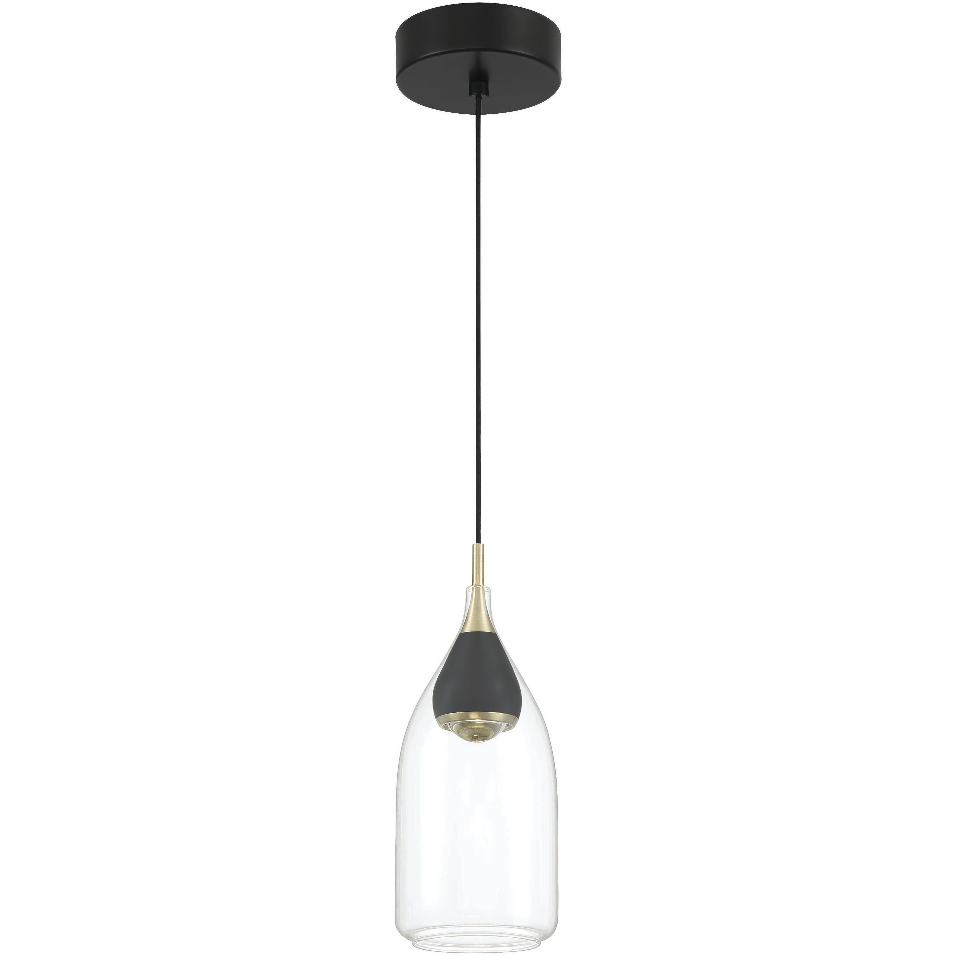 Arabesque 1 Light 4.50 inch Mini Pendant