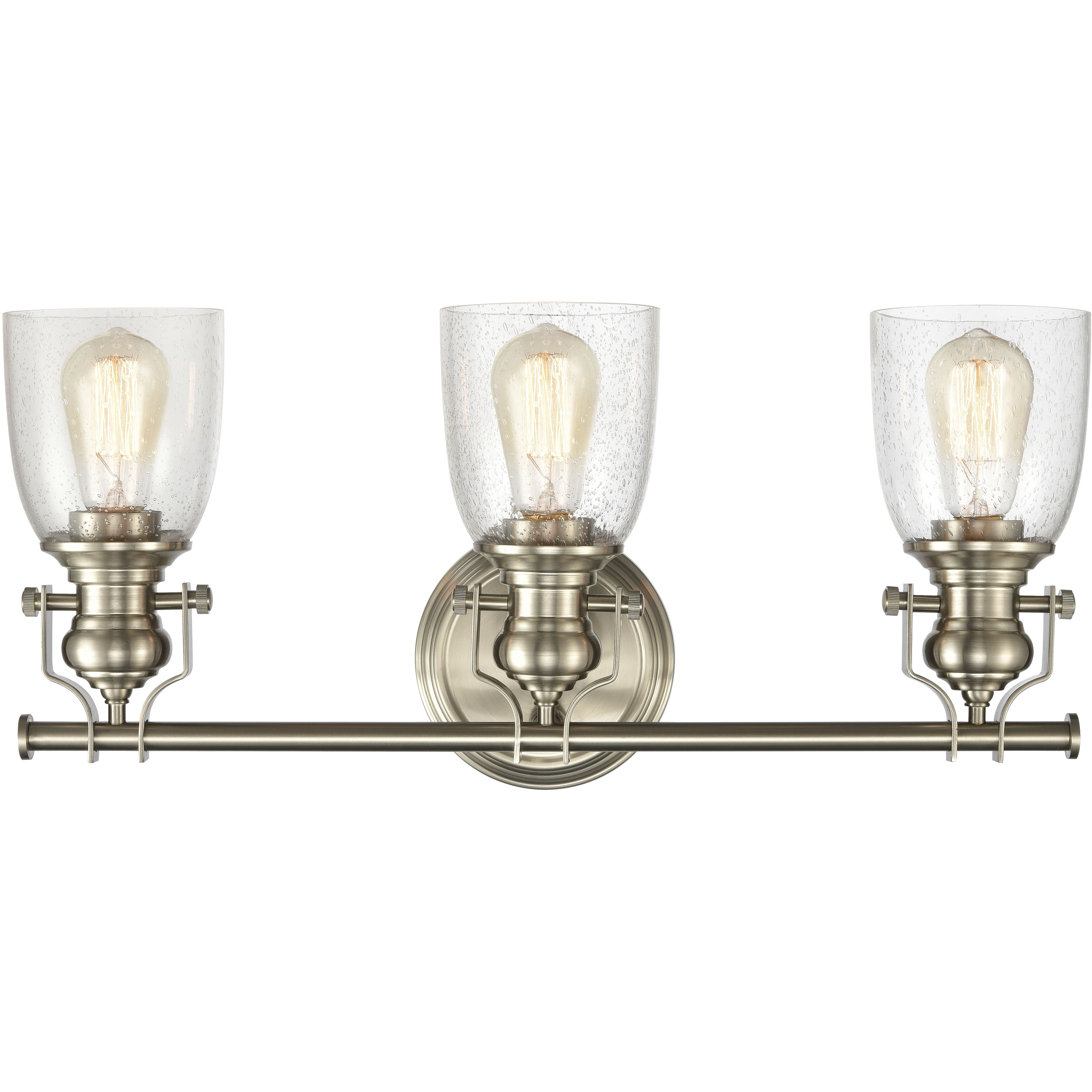 Chadwick Vanity Light Wall Light in Satin Nickel