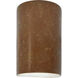 Ambiance Wall Sconce Wall Light in Rust Patina, Incandescent, Small