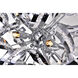 Swivel 12 Light 19 inch Chrome Chandelier Ceiling Light