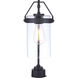 Franklin 1 Light 17 inch Midnight Outdoor Post Mount