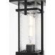 Cambria 1 Light 17 inch Black Outdoor Post Light