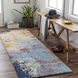 Kavita 96 X 30 inch Khaki Rug, Runner