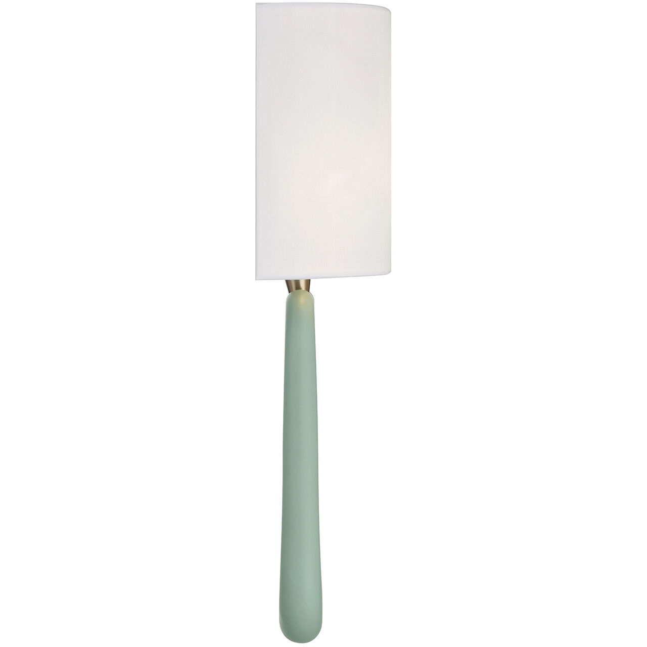 Jori Bath Wall Light in Aged Brass and Green