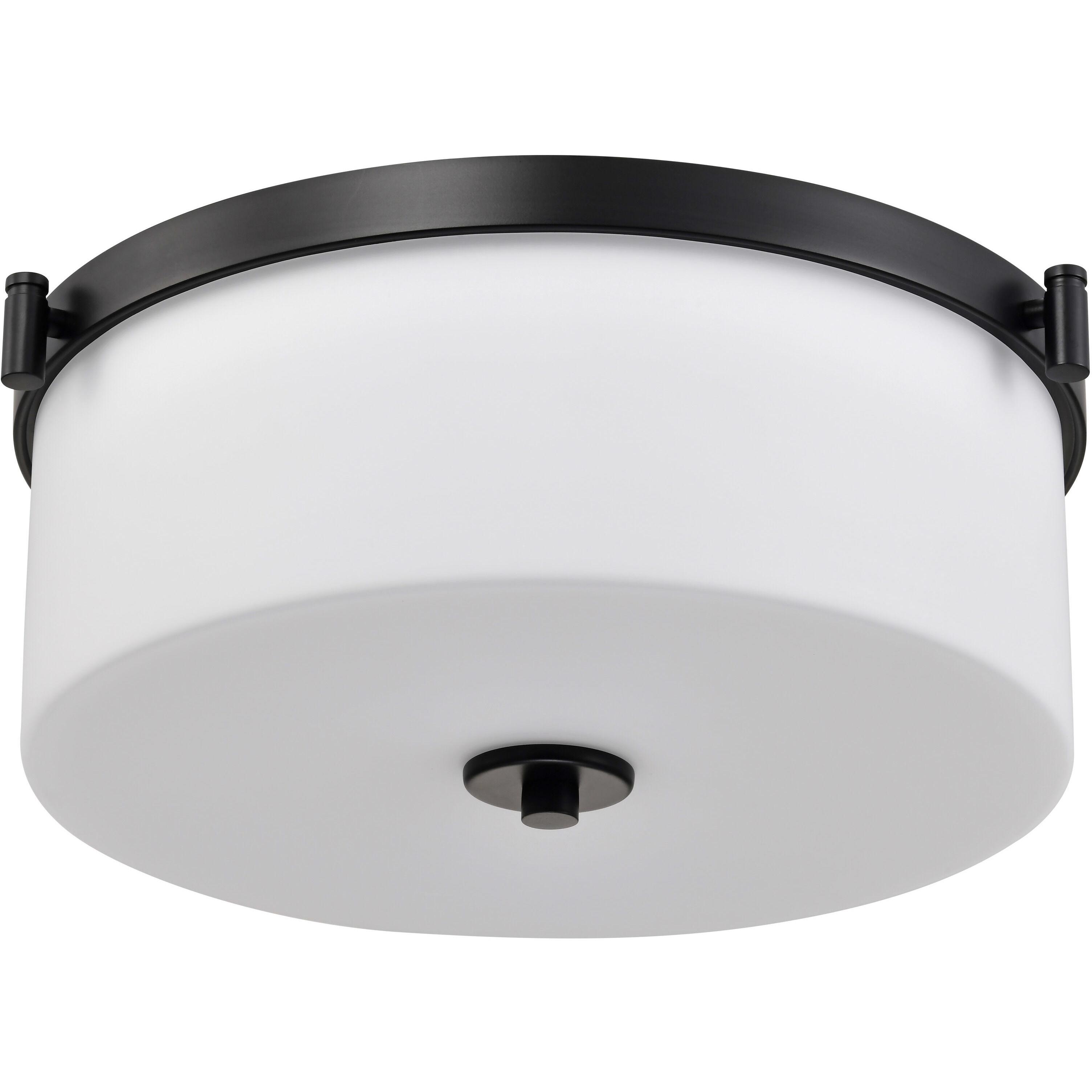 Liam 16.63 inch Matte Black Flush Mount Ceiling Light