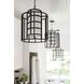 Hulton 6 Light 21 inch Matte Black Lantern Chandelier Ceiling Light