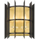Haake 2 Light 9.12 inch Satin Brass Wall Sconce Wall Light