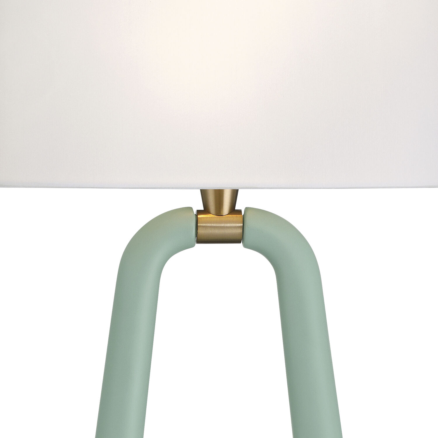 Jori Bath Wall Light in Aged Brass and Green