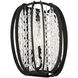 Caesar 1 Light 10 inch Carbon Wall Sconce Wall Light