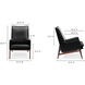 Asta Black Occasional Chair
