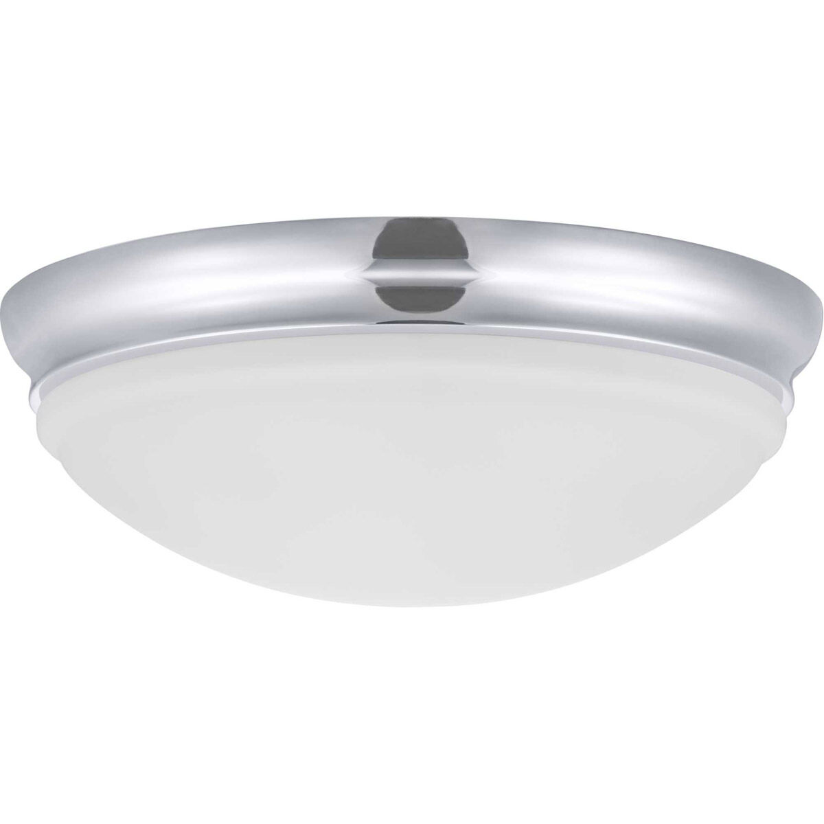 Kipling LED 15.25 inch Polished Chrome Flush Mount Ceiling Light, Progress LED