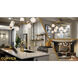 Curven 13 Light 42 inch Legacy Brass Chandelier Ceiling Light