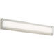 Ice Bar Indoor Wall Lighting in 2700K, Brushed Nickel