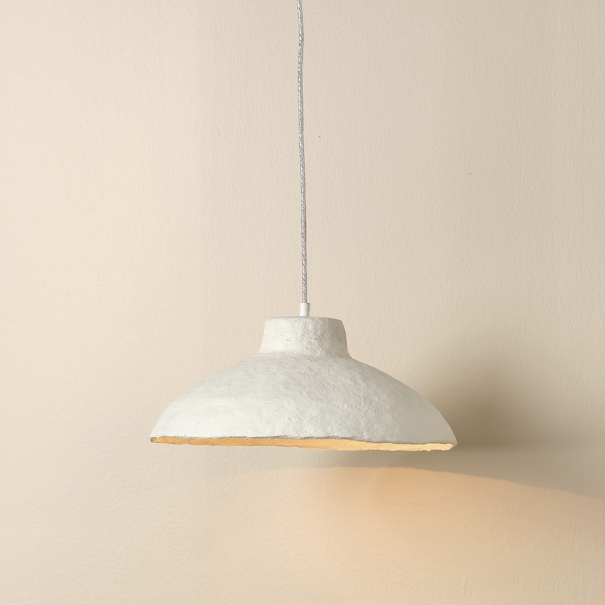 Parchment 1 Light 16 inch Off White Pendant Ceiling Light
