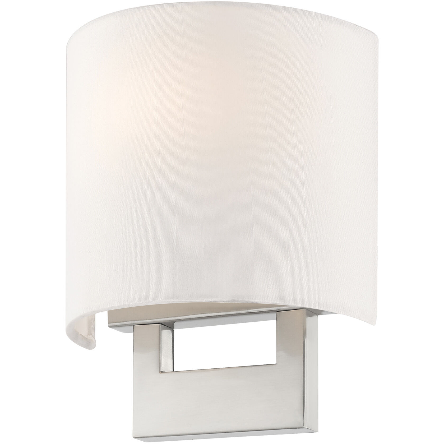 Hayworth 1 Light 8 inch Brushed Nickel ADA ADA Wall Sconce Wall Light