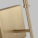 Foxdale 1 Light 5 inch Satin Brass Bath Vanity Wall Light