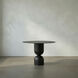 Wanda 39.5 X 39.5 inch Matte Black Dining Table