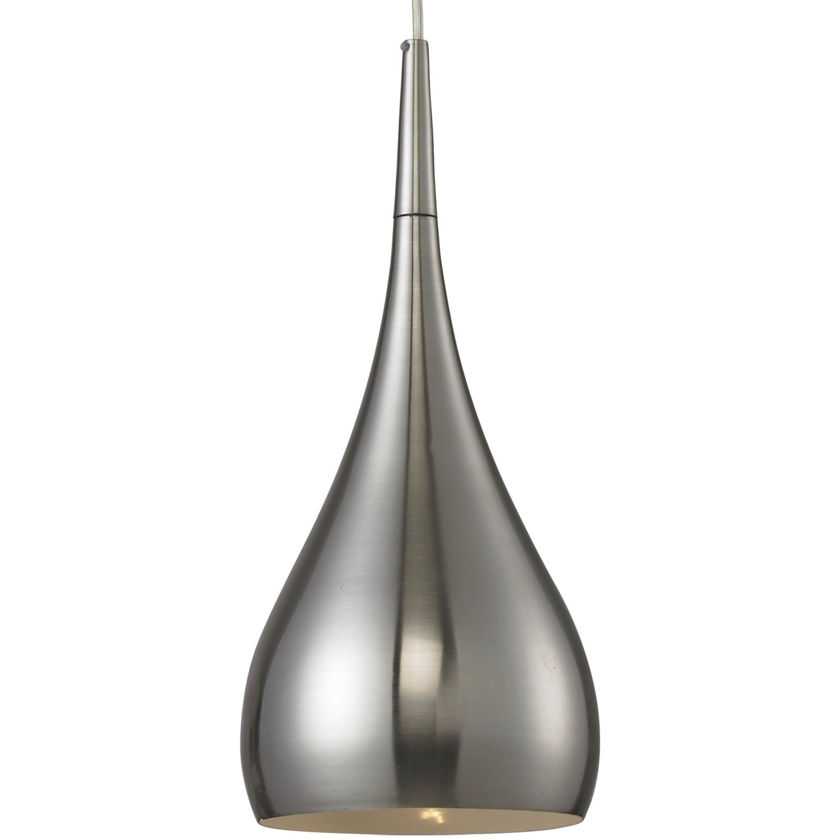 Lindsey 1 Light 6 inch Satin Nickel Mini Pendant Ceiling Light