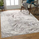 Firenze 84 X 62 inch Light Grey Rug, Rectangle
