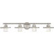 Beacon Avenue LED 33 inch Brushed Nickel Bath Light Wall Light